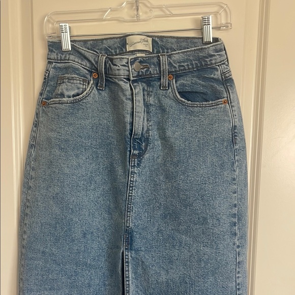 Universal Thread Blue denim Maxi Skirt - Picture 3 of 4